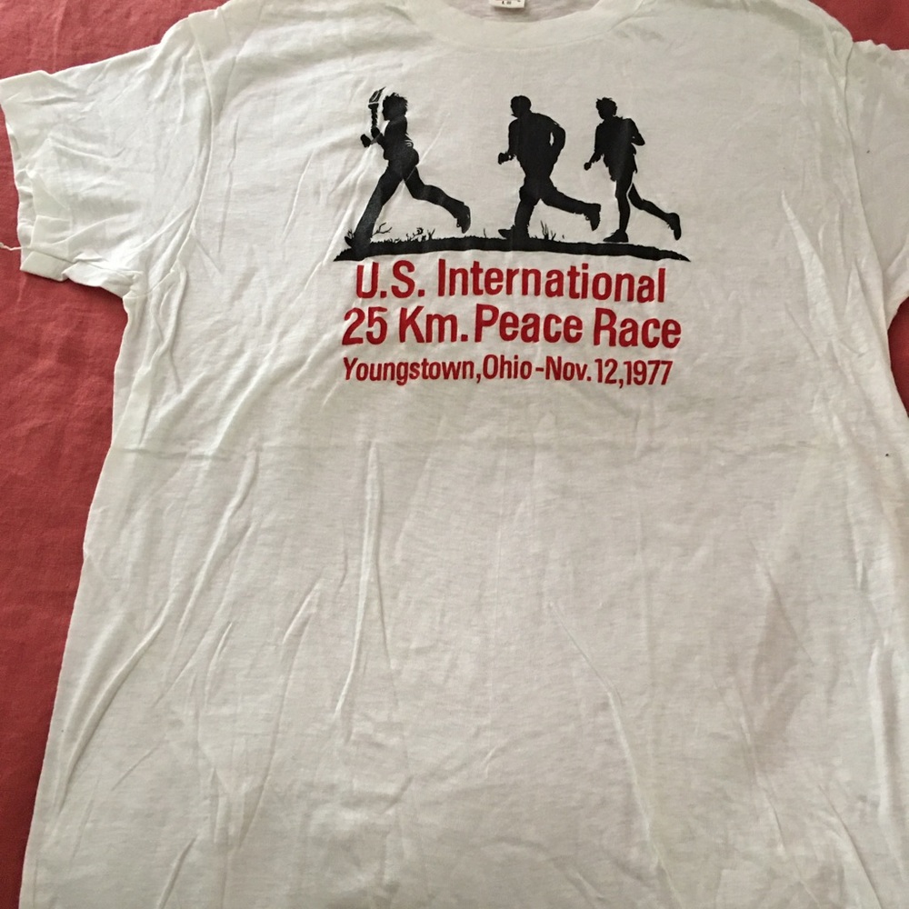 Vintage Youngstown Peace Race T